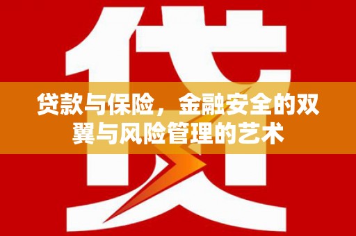 安康贷款与保险，金融安全的双翼与风险管理的艺术