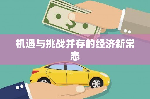 安康机遇与挑战并存的经济新常态