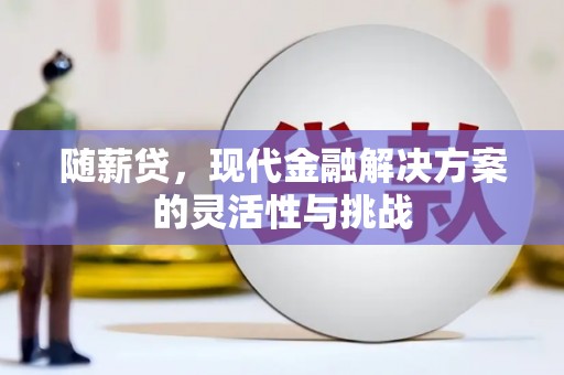 安康随薪贷，现代金融解决方案的灵活性与挑战