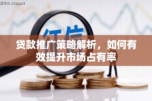 安康贷款推广策略解析，如何有效提升市场占有率