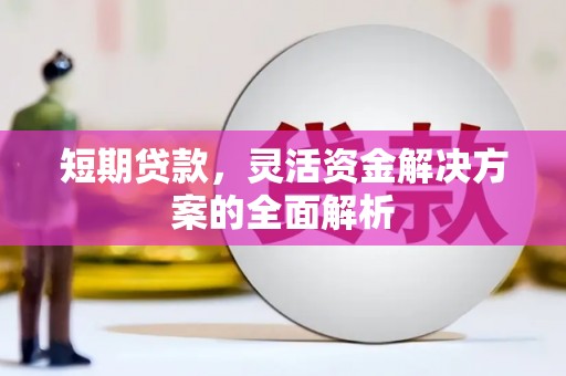 安康短期贷款，灵活资金解决方案的全面解析