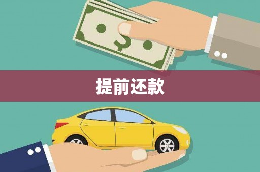 安康提前还款