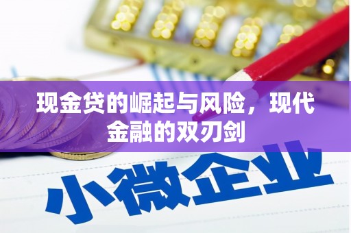 安康现金贷的崛起与风险，现代金融的双刃剑