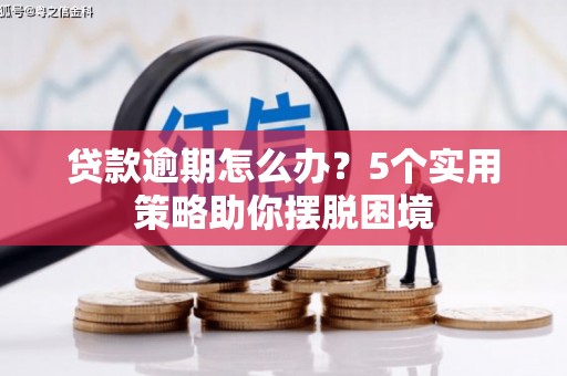 安康贷款逾期怎么办？5个实用策略助你摆脱困境