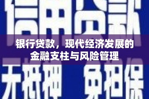 安康银行贷款，现代经济发展的金融支柱与风险管理