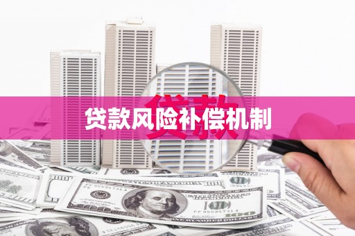 安康贷款风险补偿机制