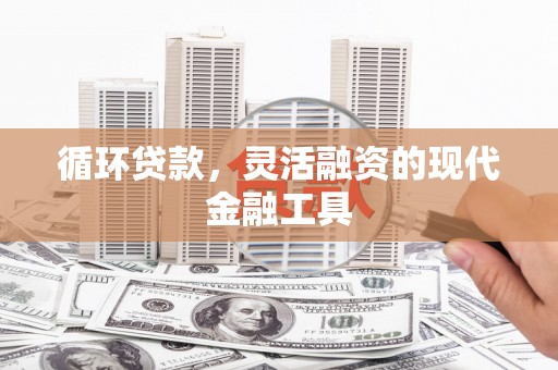 安康循环贷款，灵活融资的现代金融工具