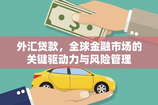 安康外汇贷款，全球金融市场的关键驱动力与风险管理