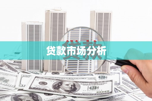 安康贷款市场分析