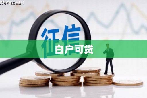 安康白户可贷