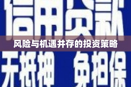 安康风险与机遇并存的投资策略