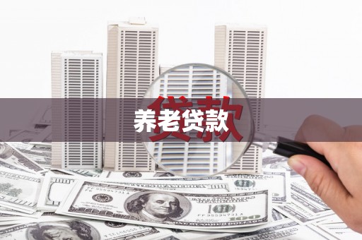 安康养老贷款