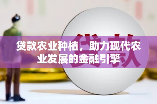 安康贷款农业种植，助力现代农业发展的金融引擎