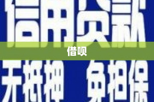 安康借呗