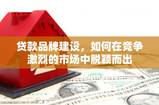 安康贷款品牌建设，如何在竞争激烈的市场中脱颖而出