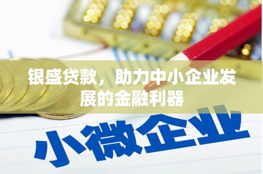 安康银盛贷款，助力中小企业发展的金融利器