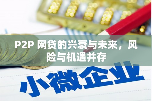 安康P2P 网贷的兴衰与未来，风险与机遇并存