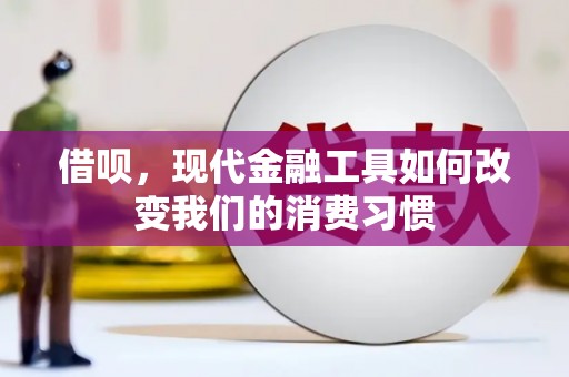 安康借呗，现代金融工具如何改变我们的消费习惯
