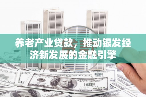 安康养老产业贷款，推动银发经济新发展的金融引擎