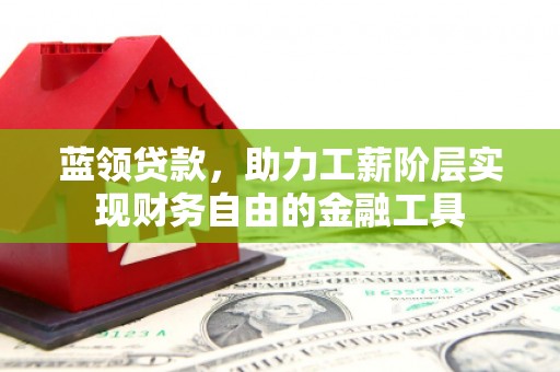 安康蓝领贷款，助力工薪阶层实现财务自由的金融工具
