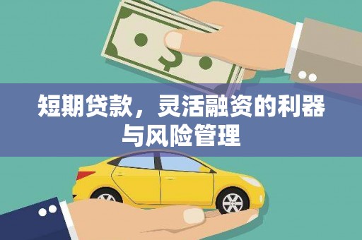 安康短期贷款，灵活融资的利器与风险管理