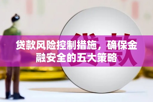 安康贷款风险控制措施，确保金融安全的五大策略
