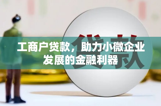 安康工商户贷款，助力小微企业发展的金融利器