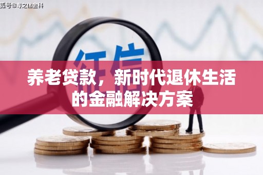 安康养老贷款，新时代退休生活的金融解决方案