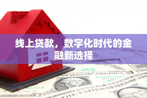安康线上贷款，数字化时代的金融新选择