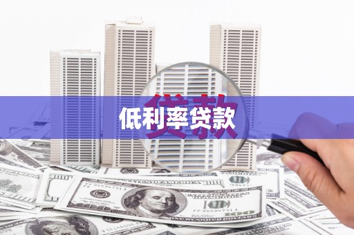 安康低利率贷款