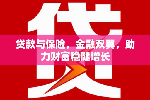 安康贷款与保险，金融双翼，助力财富稳健增长