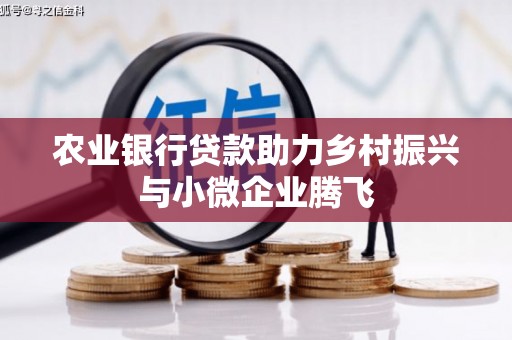 安康农业银行贷款助力乡村振兴与小微企业腾飞