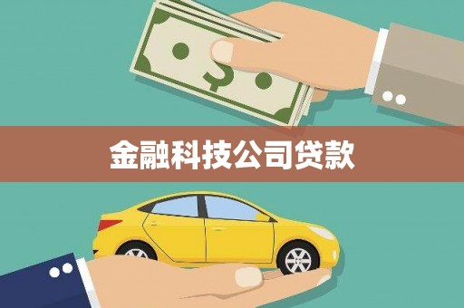 安康金融科技公司贷款